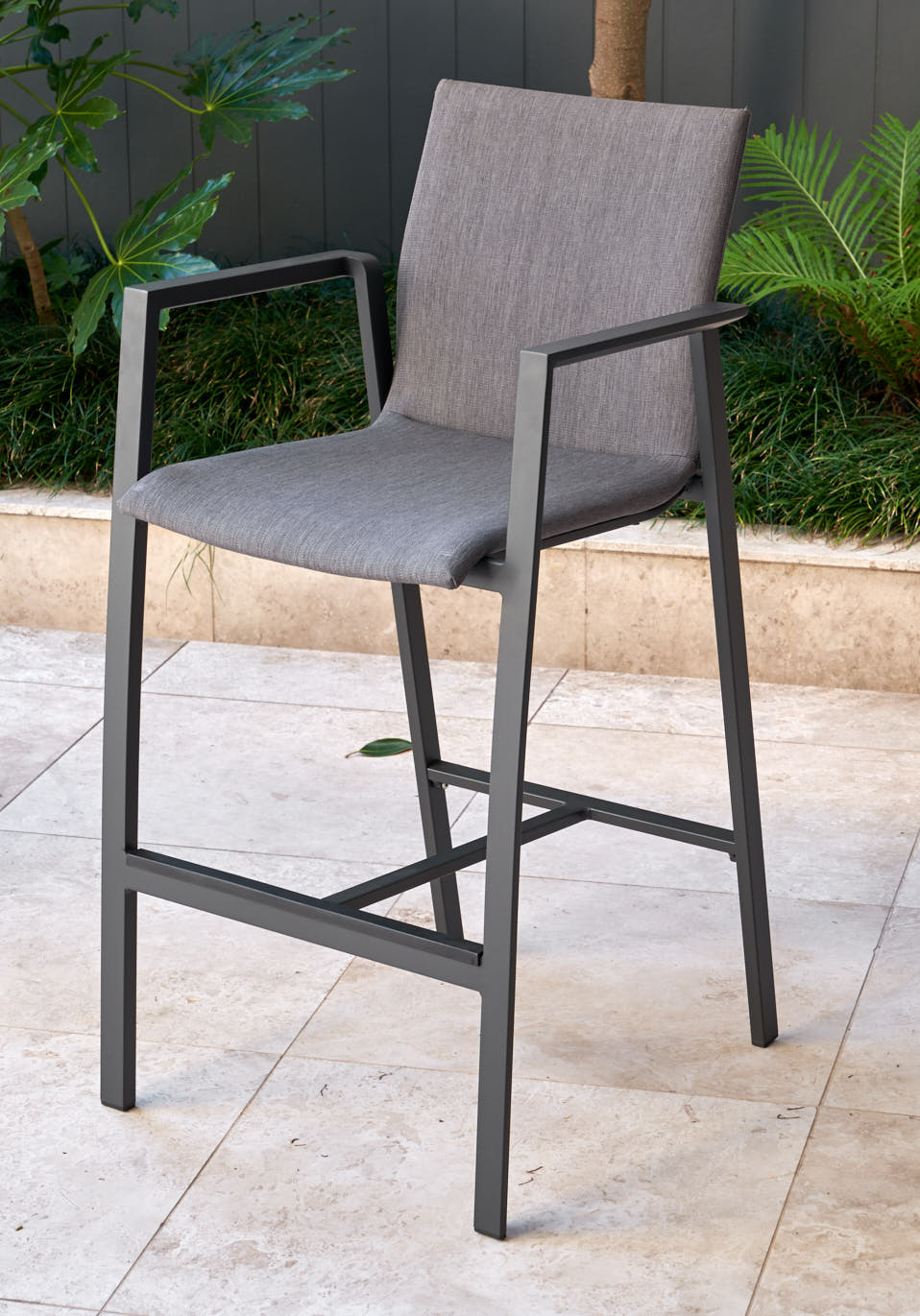 Melton Craft - Bronte Barstool Charcoal