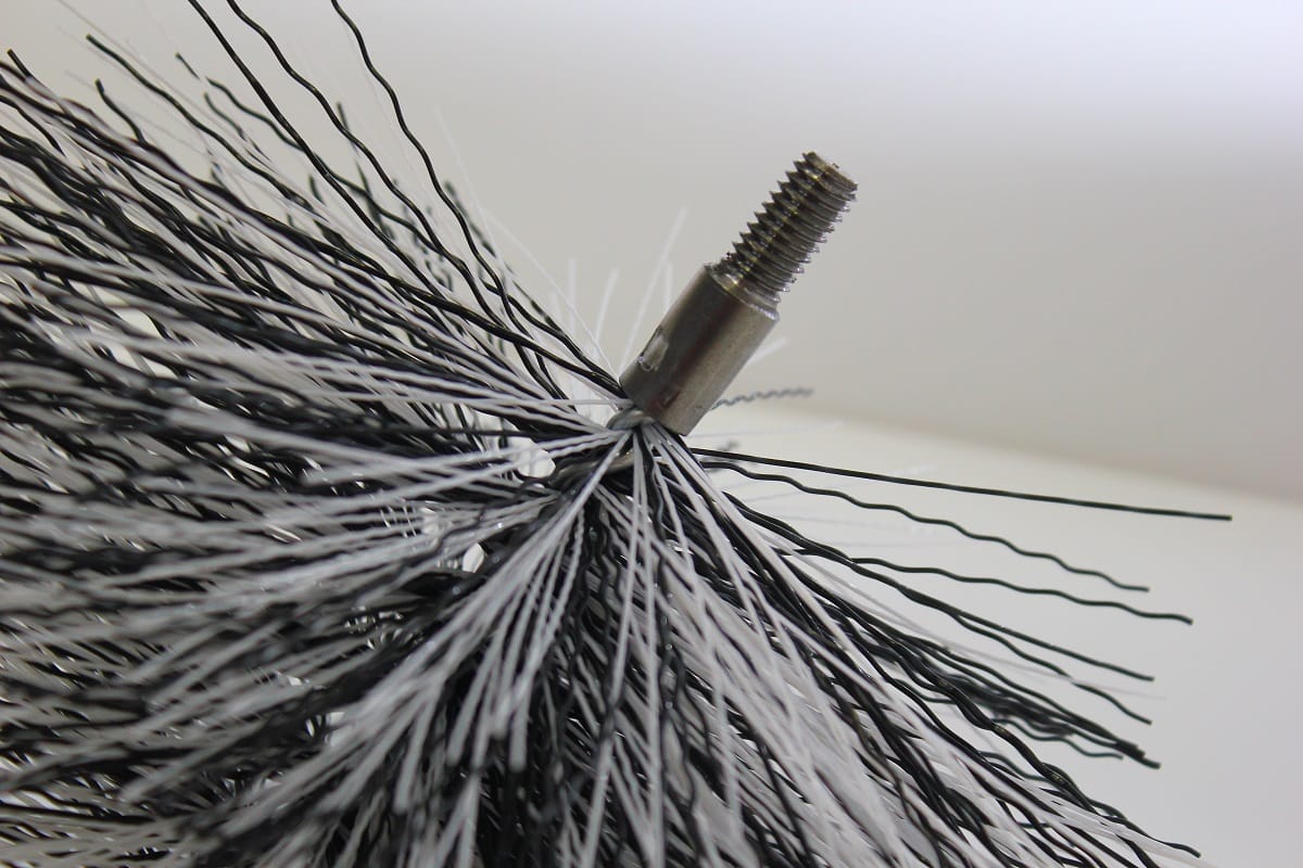 Flexi Flue Cleaning Brush Kit (6inch Brush, 4m Length)