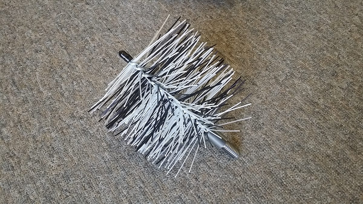 Flexi Flue Cleaning Brush Kit (6inch Brush, 4m Length)