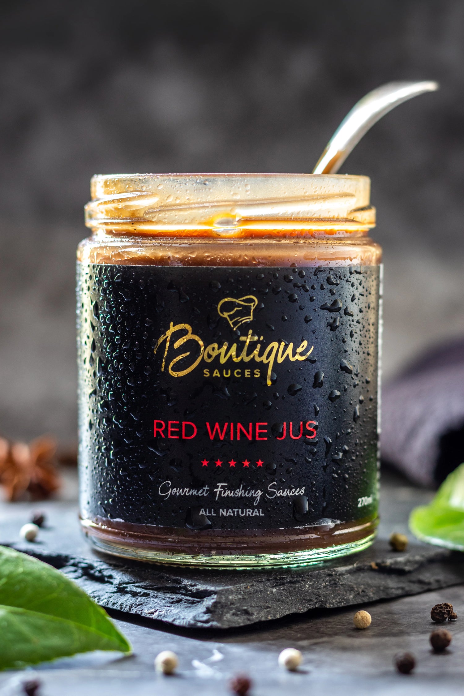 Boutique Sauces Red Wine Jus