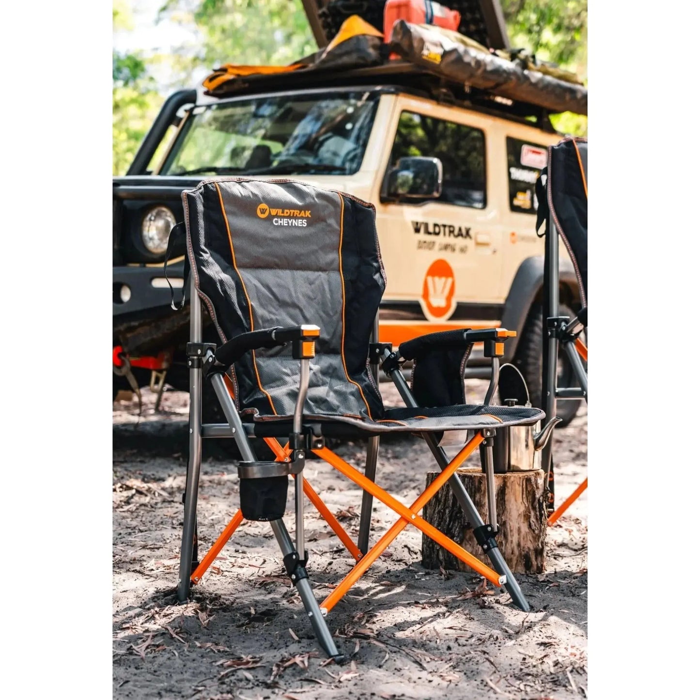Cheynes Solid Arm Camping Chair