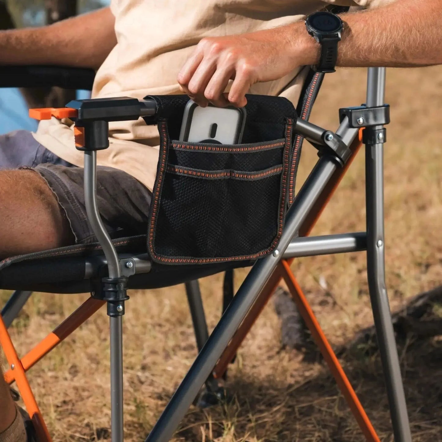 Cheynes Solid Arm Camping Chair