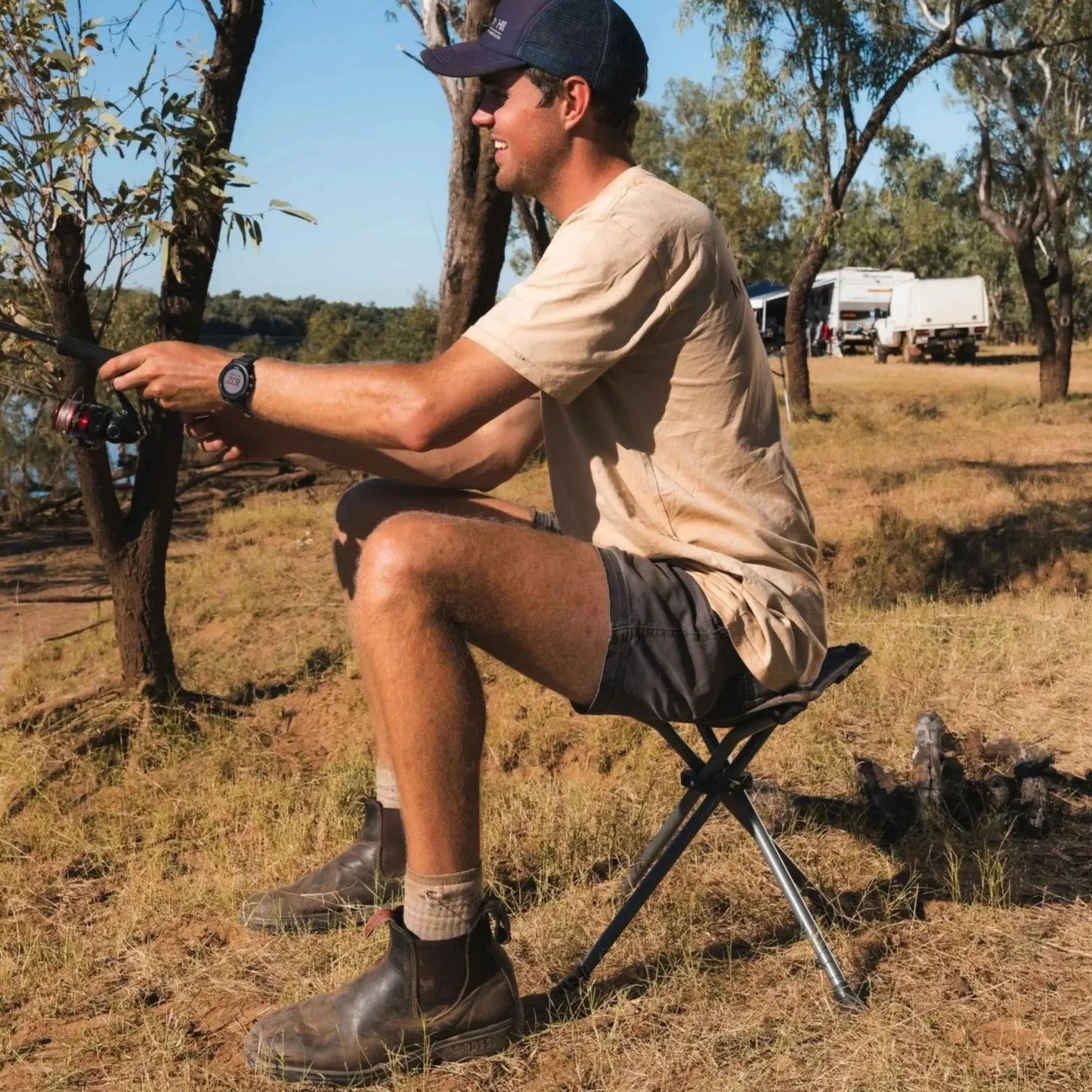 Ayr Folding Camping Fishing Stool