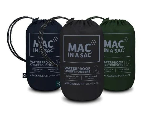 Mac In The Sac Packable Overpants Navy
