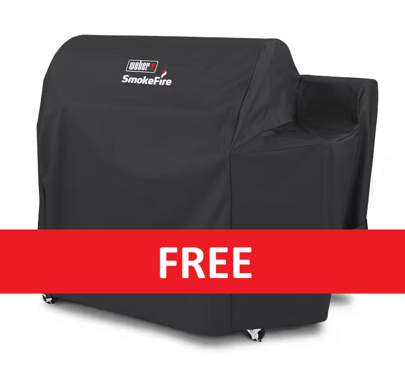 Weber Smokefire Ex6 GBS Pellet Grill Black - Floor Stock Clearance