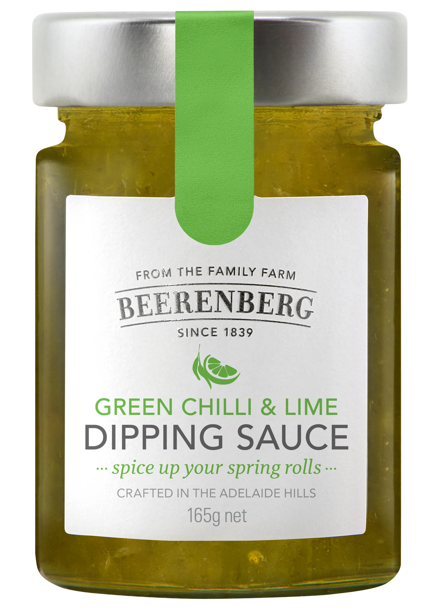Beerenberg Green Chilli & Lime Dipping Sauce 165g