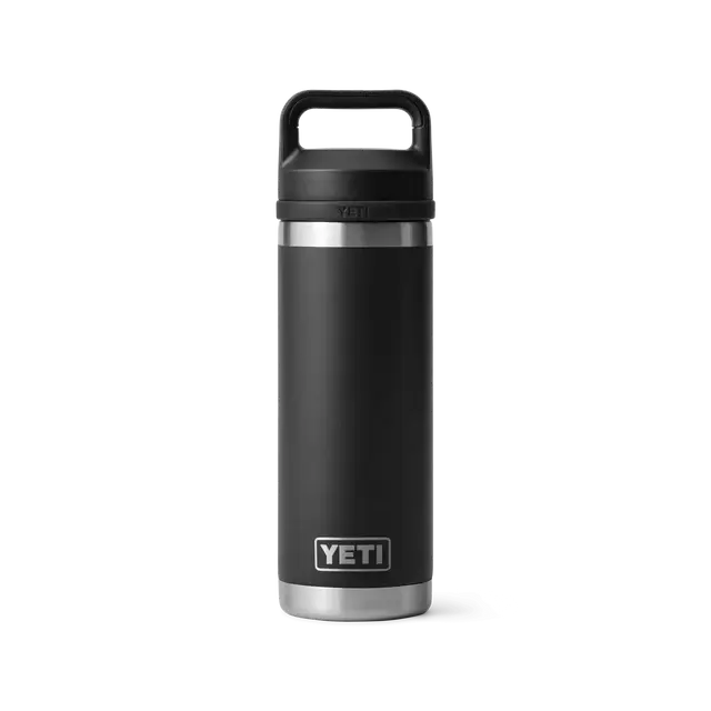 Yeti Rambler 18 oz Bottle Chug Black Yeti