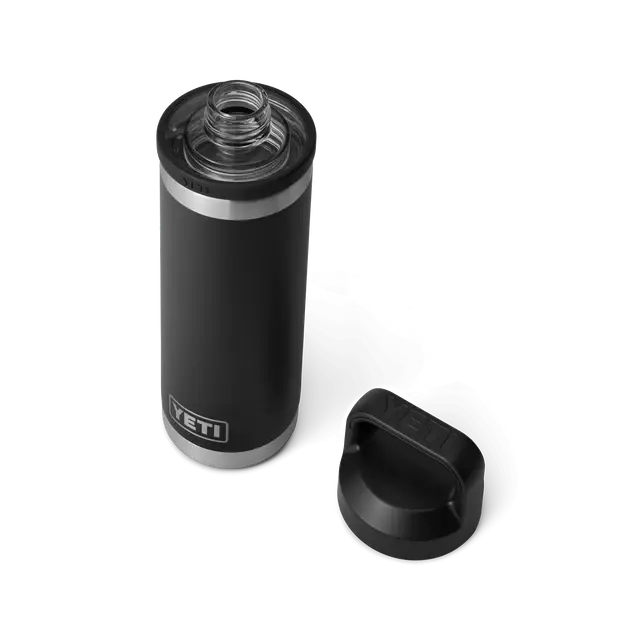 Yeti Rambler 18 oz Bottle Chug Black Yeti