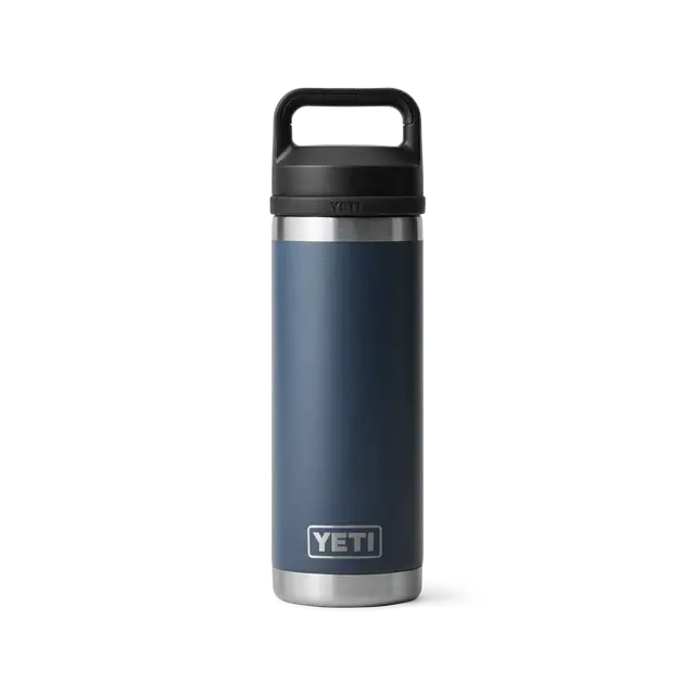 Yeti Rambler 18 oz Bottle Chug Navy Yeti