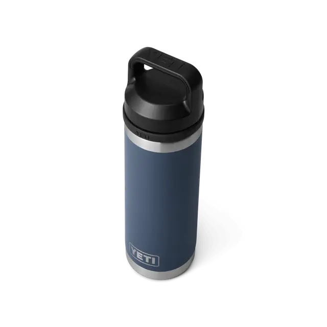 Yeti Rambler 18 oz Bottle Chug Navy Yeti