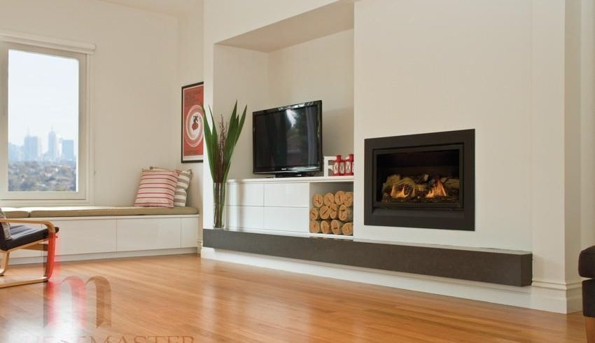 Heatmaster Enviro Lpg Gas Fire With Remote + Log Set + Fascia - EX DISPLAY 1 Only