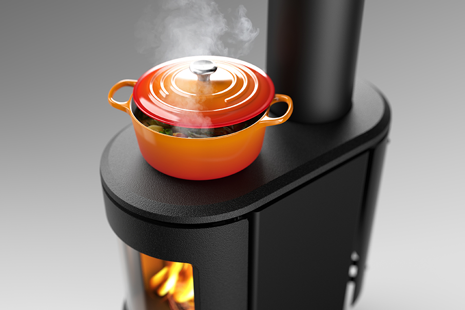 Nectre Form 1 Wood Heater