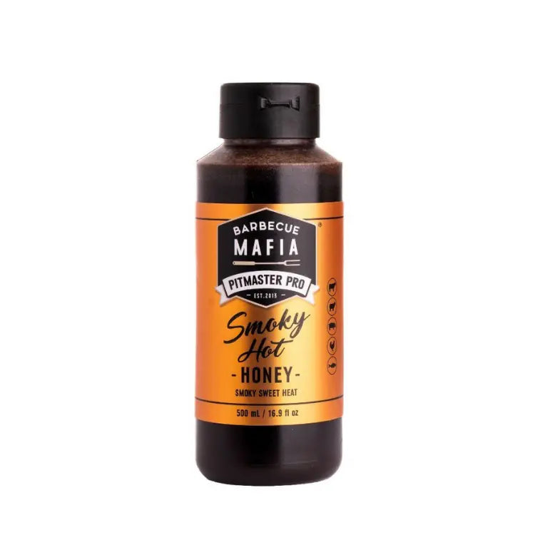 BBQ Mafia 'Smoky Hot Honey' Sauce - 500ml Bottle