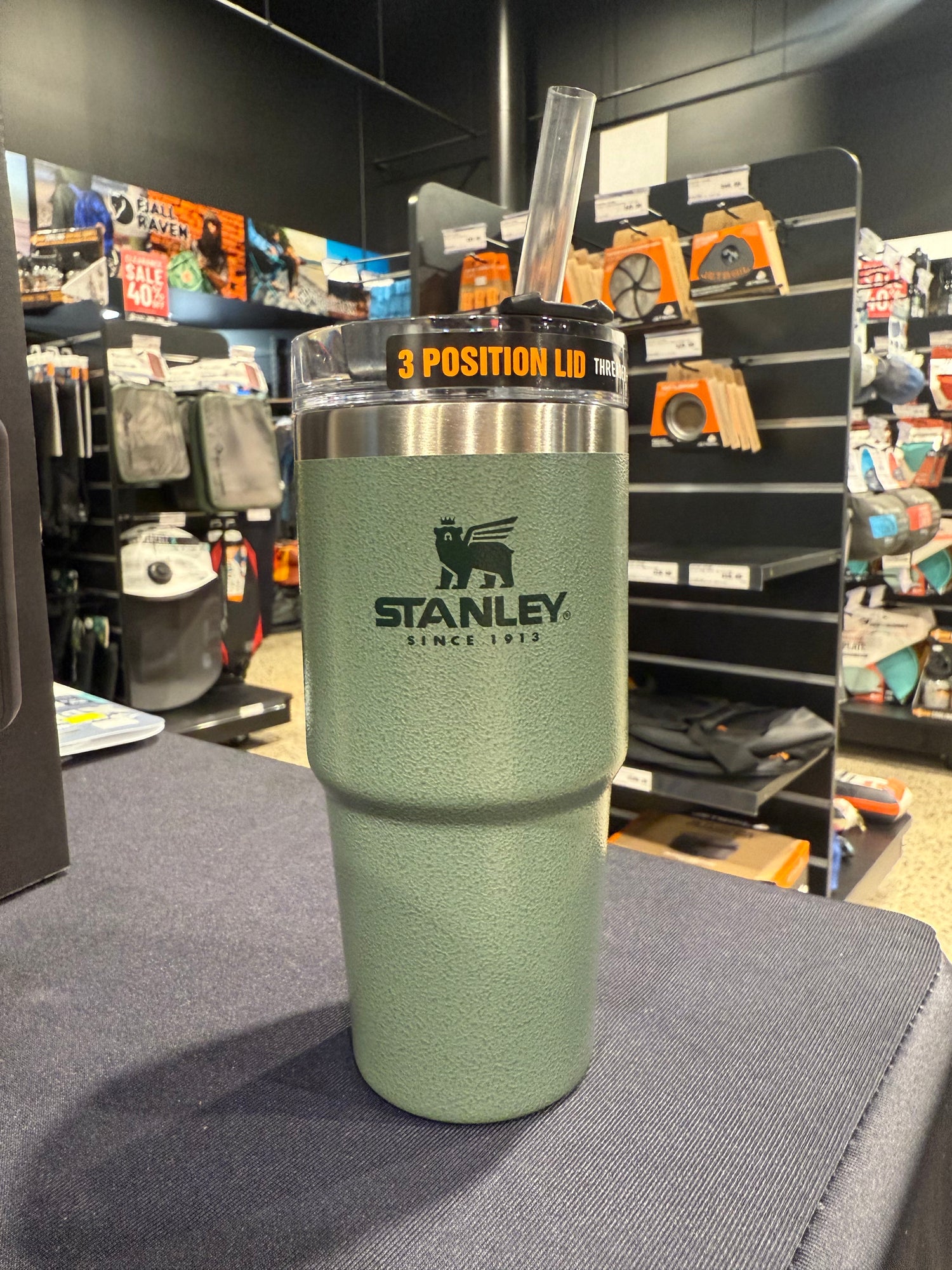 Stanley Travel Tumbler Green 0.47L