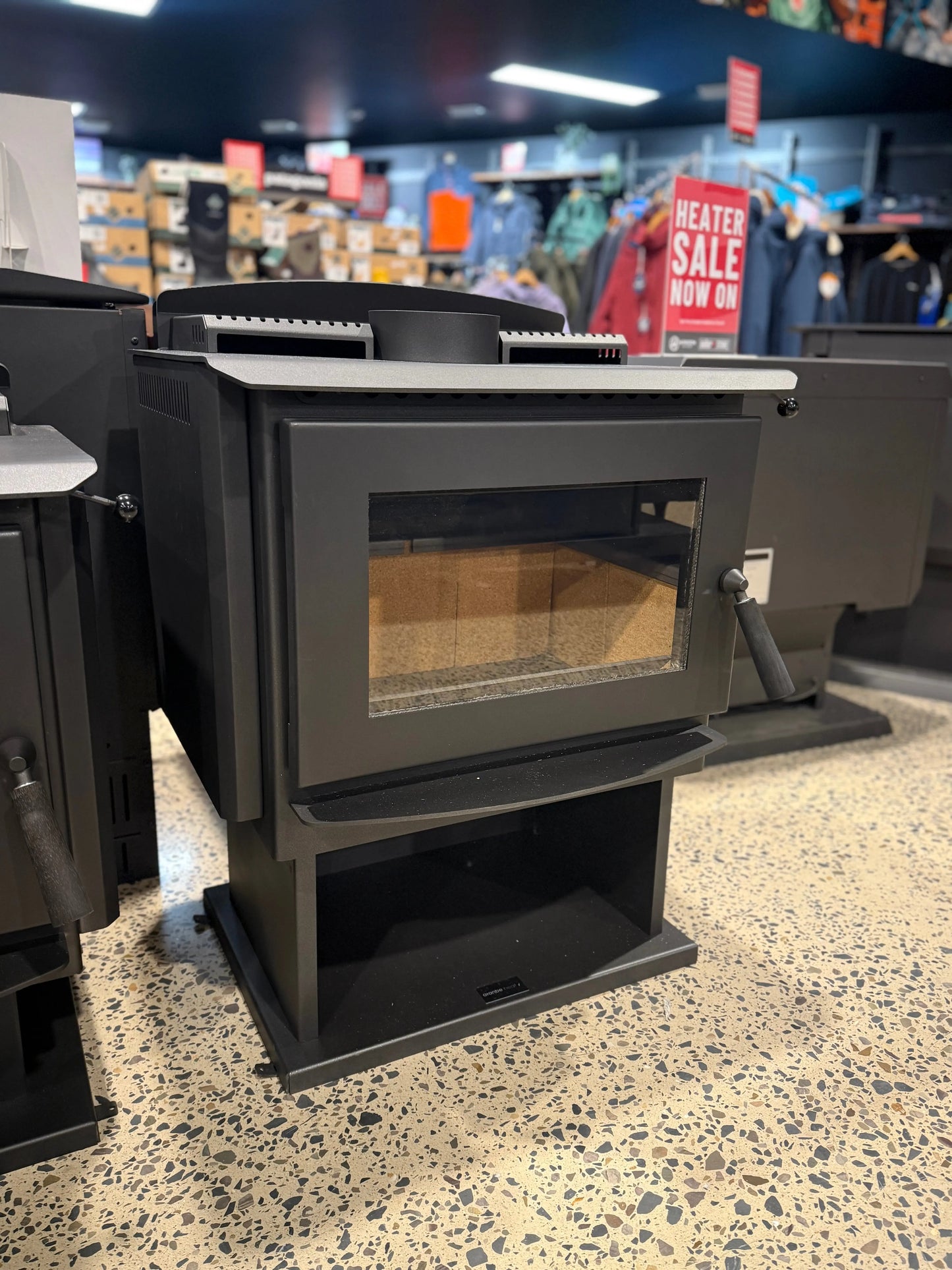 Aranbe Heat 240 With Wood Box Aranbe Heat