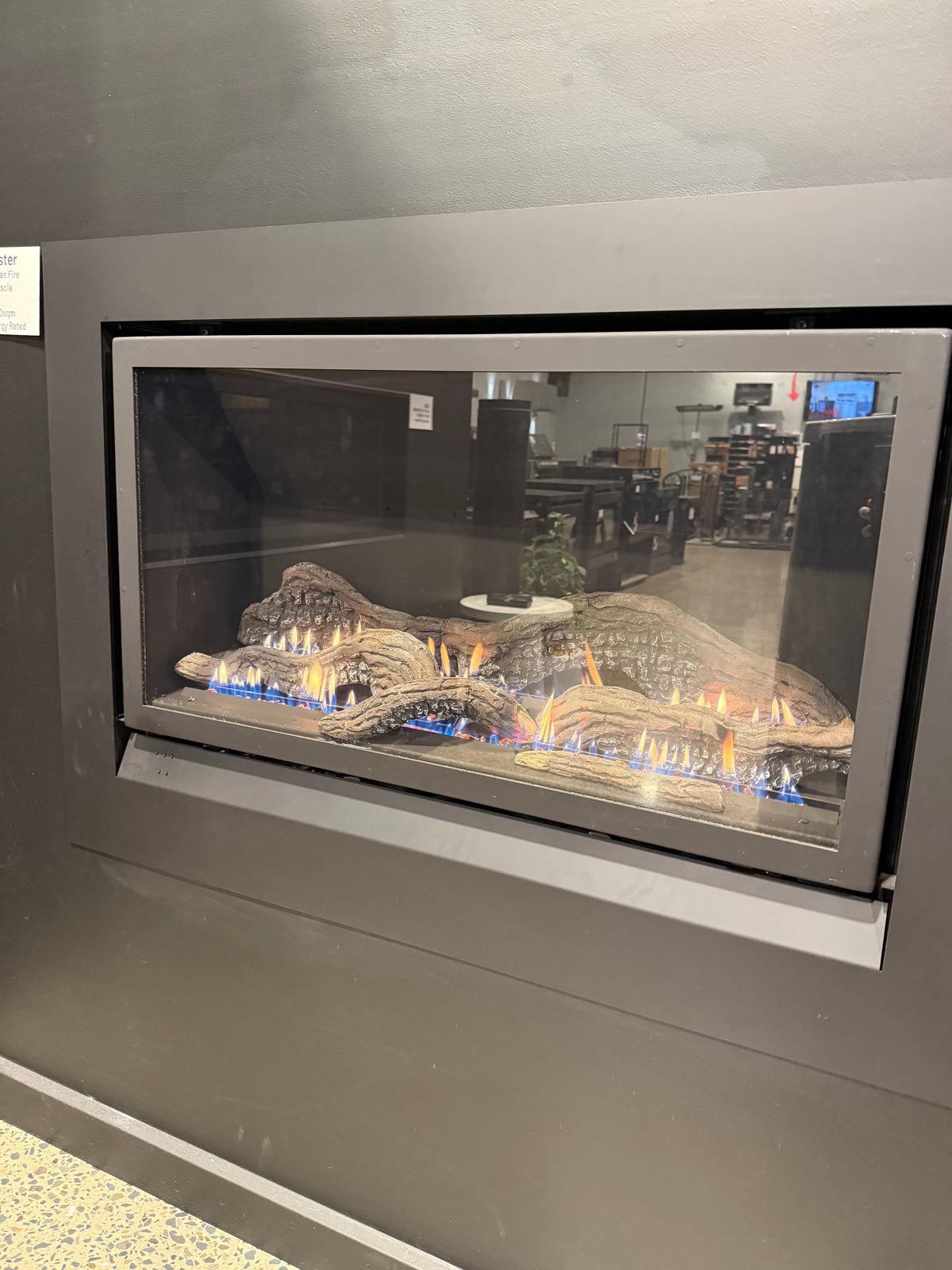 Heatmaster Enviro Lpg Gas Fire With Remote + Log Set + Fascia - EX DISPLAY 1 Only