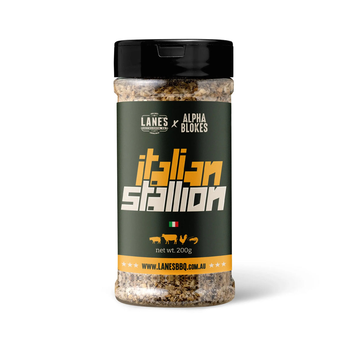 Lanes x Alpha Blokes Italian Stallion Pitmaster Rub lanes