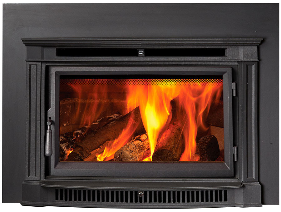 Lopi Flush Wood Large NexGen Firebox (Fan Included) Boston Charcoal Face