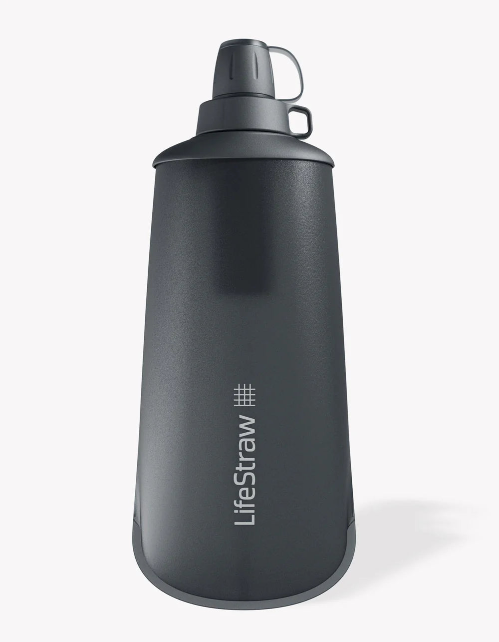 LifeStraw Peak Collapsible Squeeze Bottle 1L Dark Gray