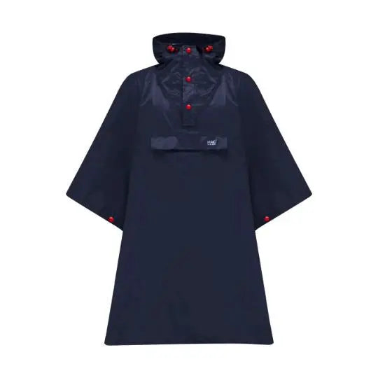 Mac in a Sac Packable Poncho Navy