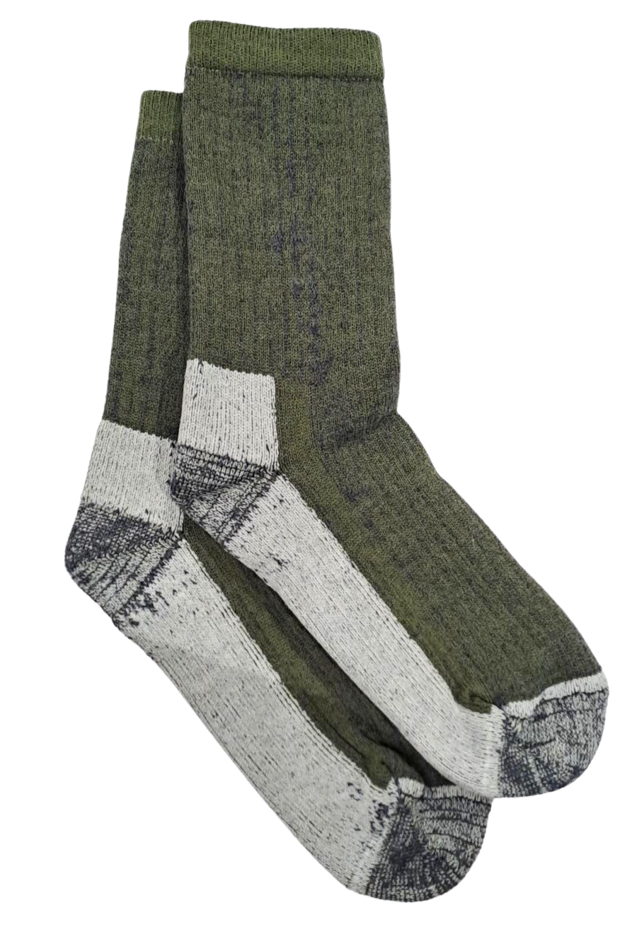 Merino Treads Allday Feet Dark Olive Marl