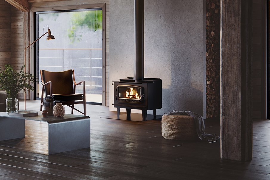 Nectre Mk2 Leg Wood Heater