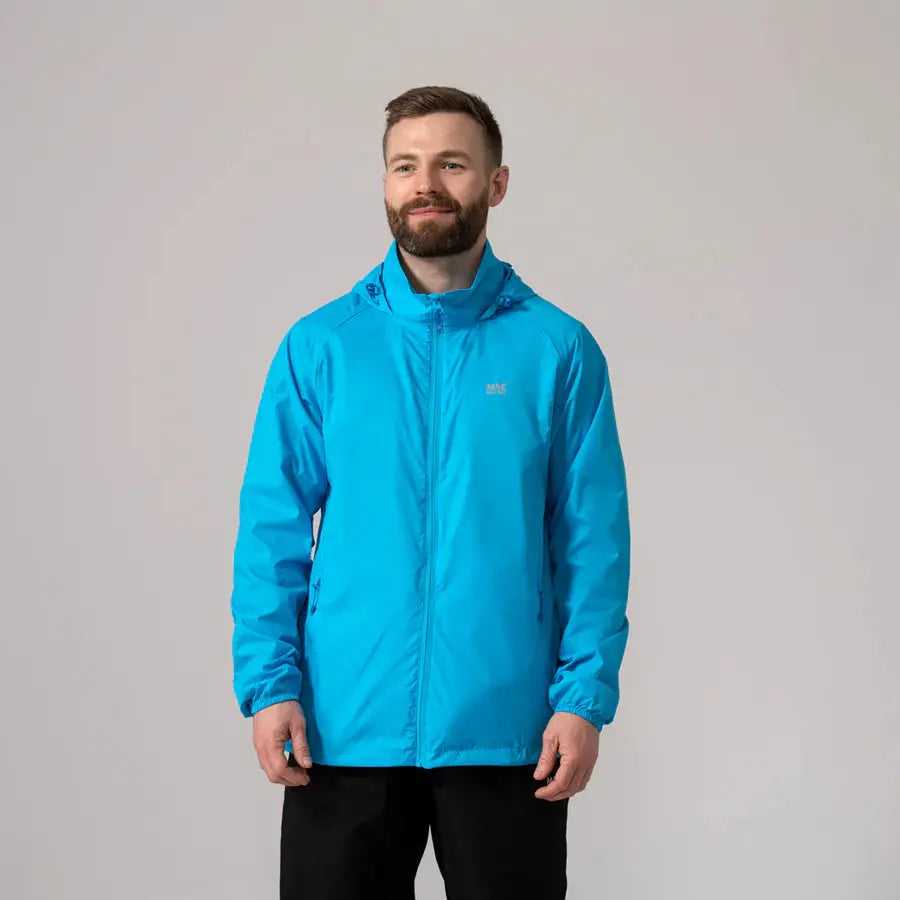 Mac In a Sac Packable Jacket Neon Blue