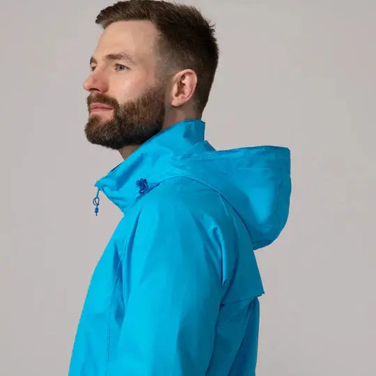 Mac In a Sac Packable Jacket Neon Blue