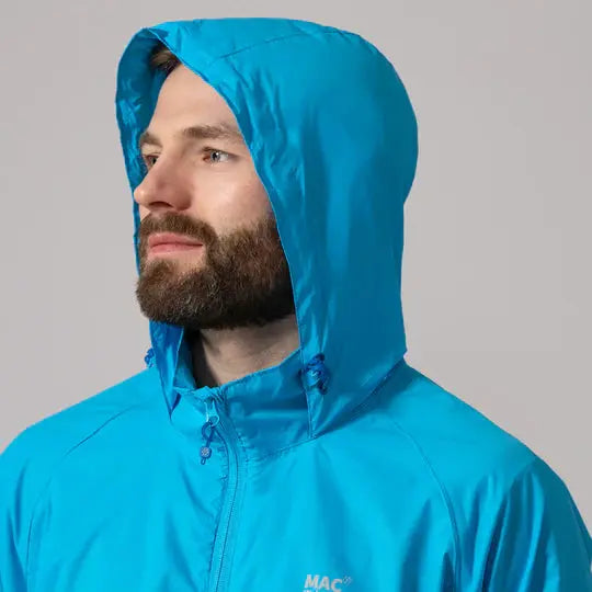 Mac In a Sac Packable Jacket Neon Blue