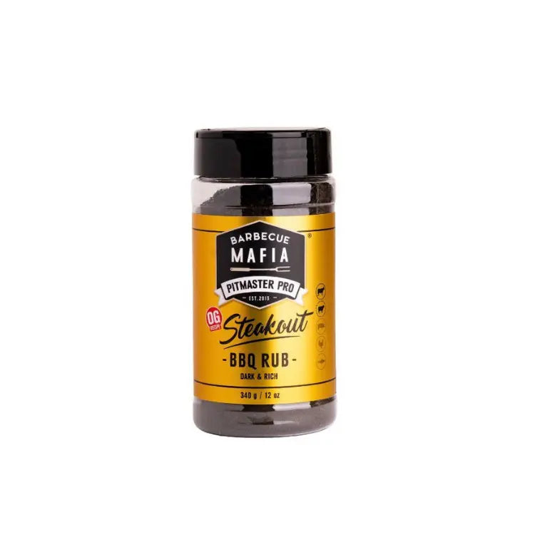 BBQ Mafia 'OG Steak Out Rub' Barbecue Rub 340g