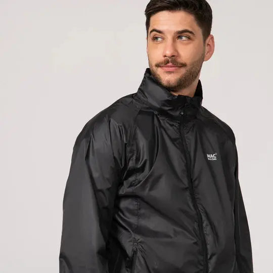 Mac In A Sac Packable Jacket Black