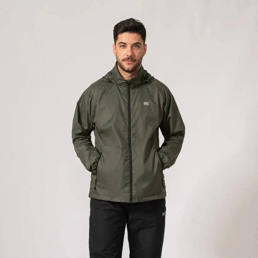 Mac In a Sac Packable Jacket Khaki