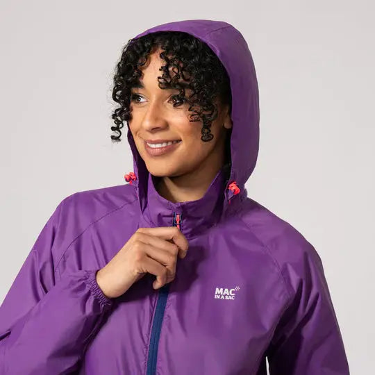 Mac In A Sac Jacket Packable Jacket Purple
