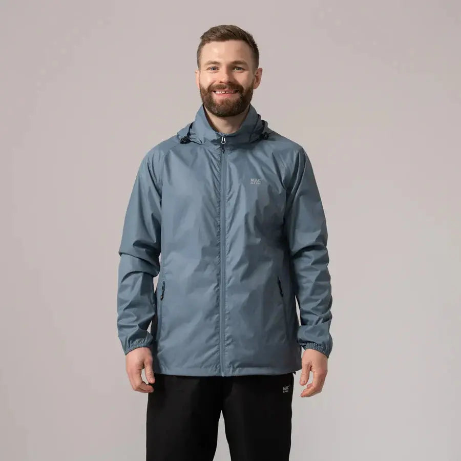 Mac In a Sac Packable Jacket Steel Grey