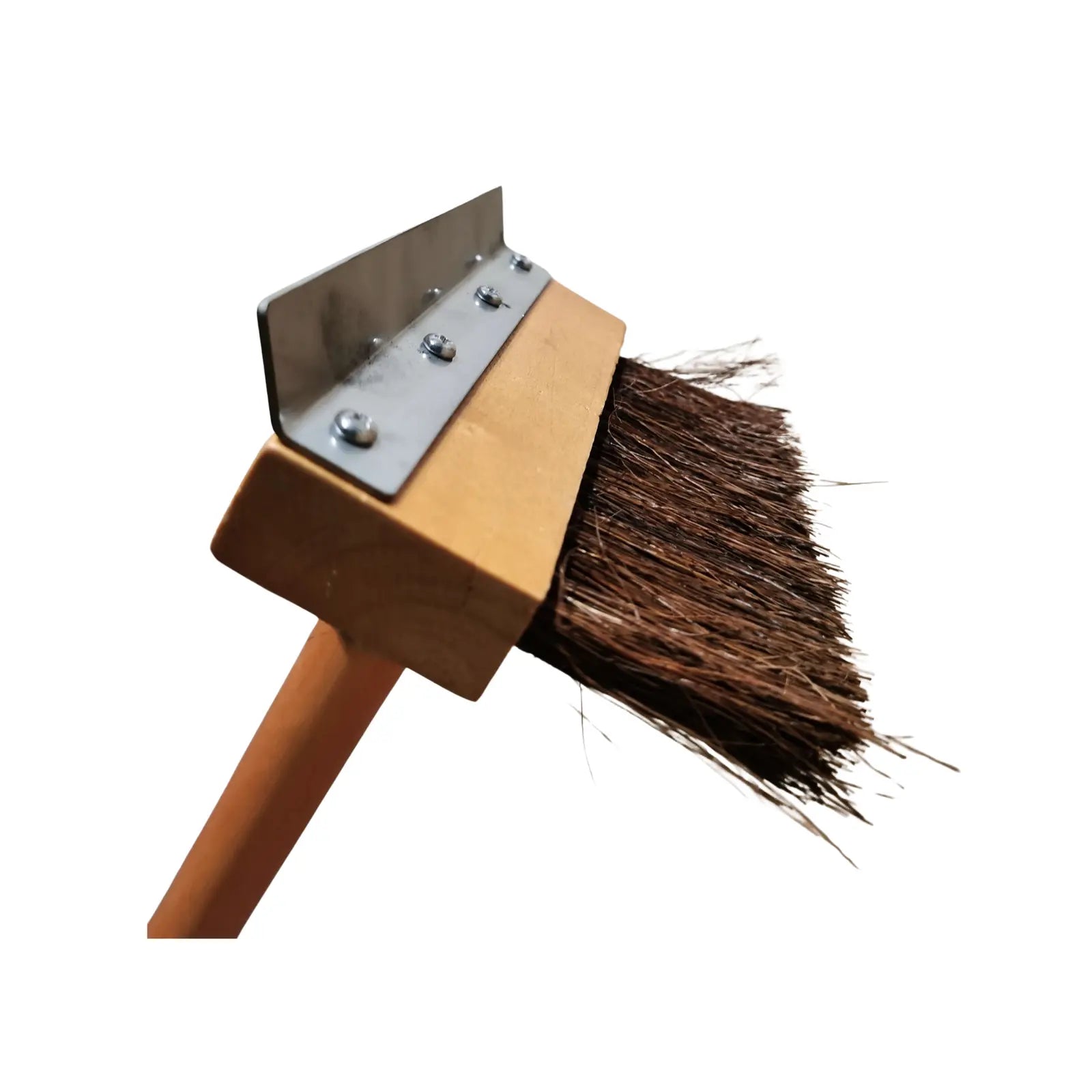 Pizza Oven Brush Wooden Handle + Scraper Horizon Leisure