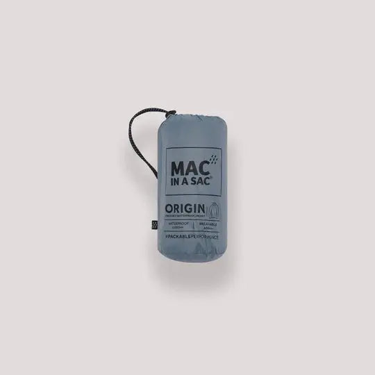 Mac In a Sac Packable Jacket Steel Grey