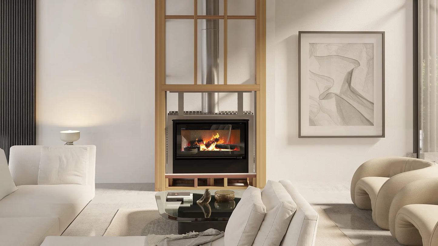 Escea TC950 Inbuilt Wood Fireplace Escea