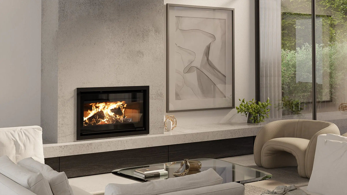 Escea TC950 Inbuilt Wood Fireplace - Horizon Leisure