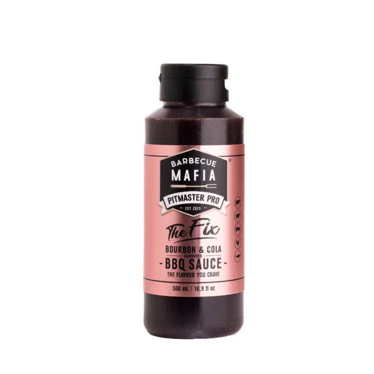 BBQ Mafia 'The Fix Bourbon Cola' Barbecue Sauce 500ml