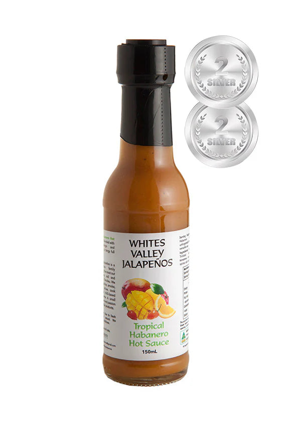 Whites Valley Jalapenos Tropical Habenero Sauce 150ml