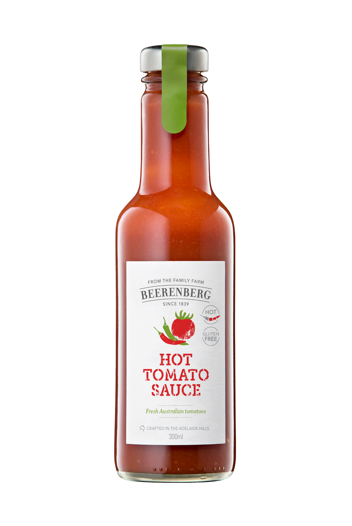Beerenberg Hot Tomato Sauce 300ml