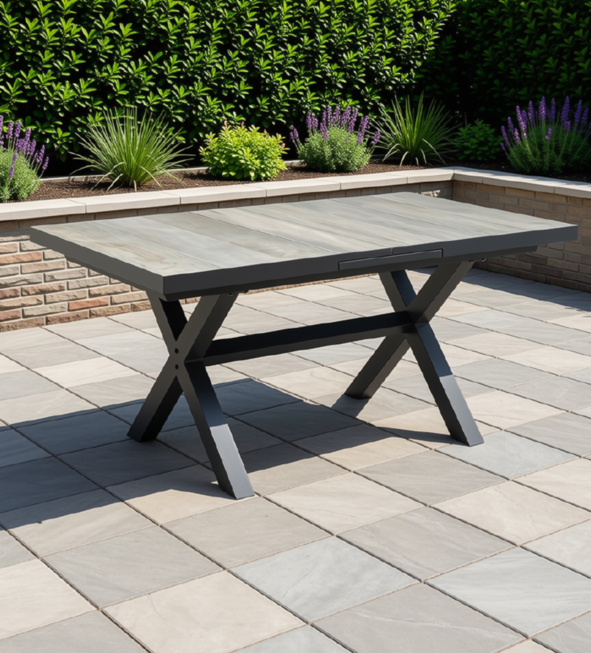Melton Craft - Wye Extension Table Charcoal