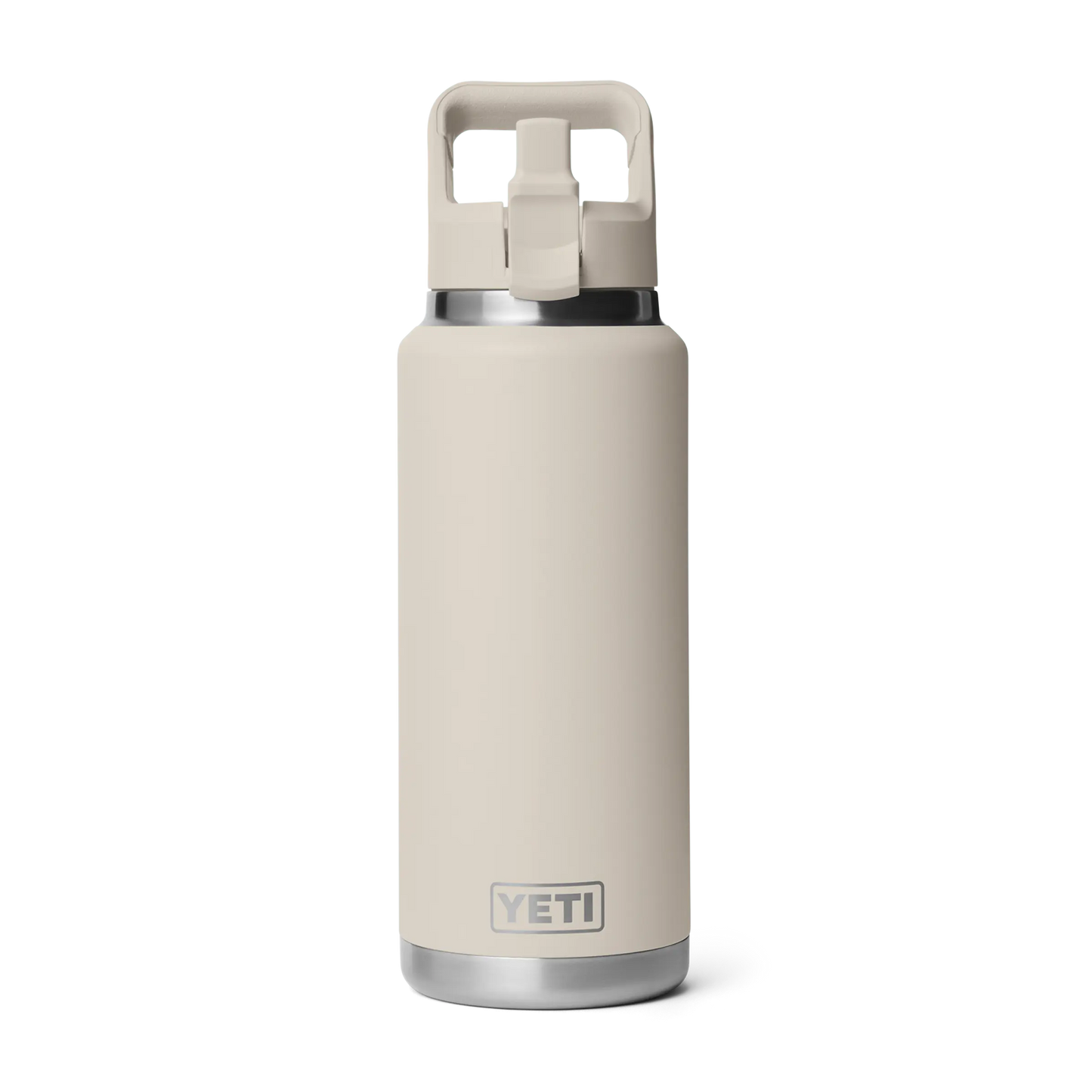 Yeti Rambler 36oz Bottle Straw Taupe Yeti