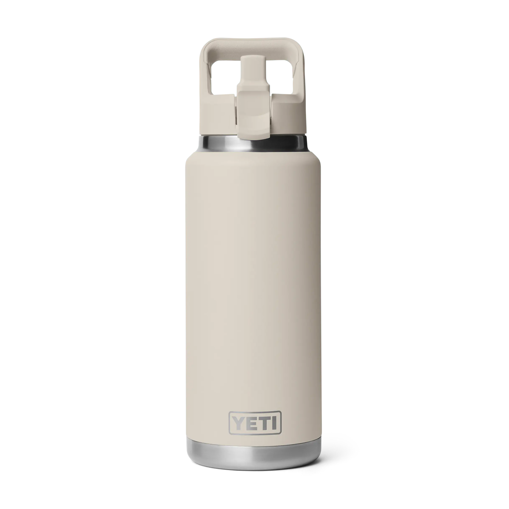 Yeti Rambler 36oz Bottle Straw Taupe Yeti