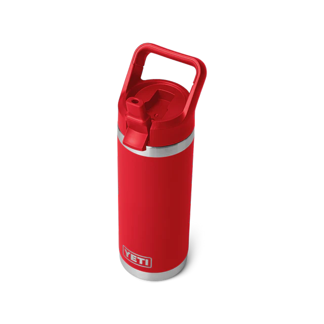 Yeti Rambler 18 oz Straw Bottle Rescue Red