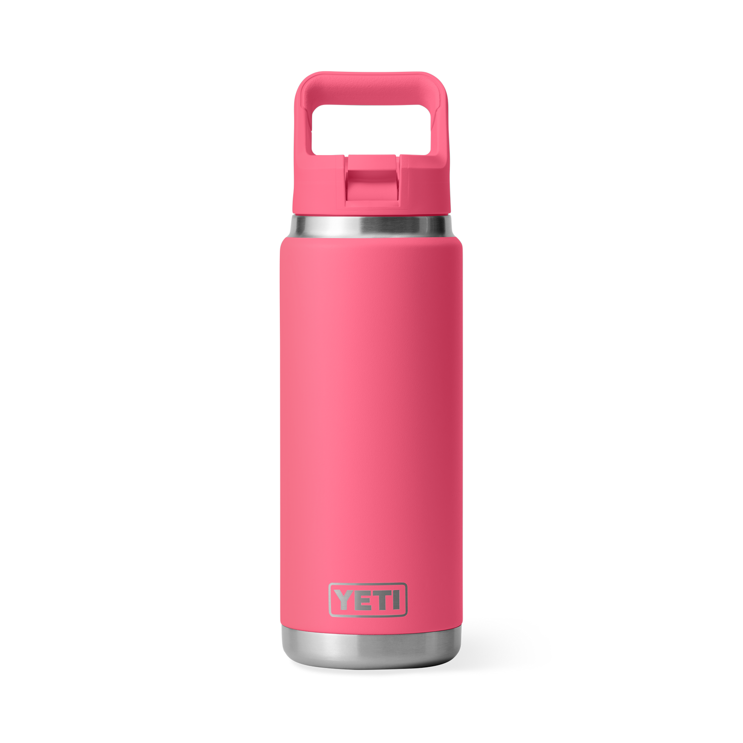 Yeti Rambler 18 oz Straw Bottle Tropical Pink