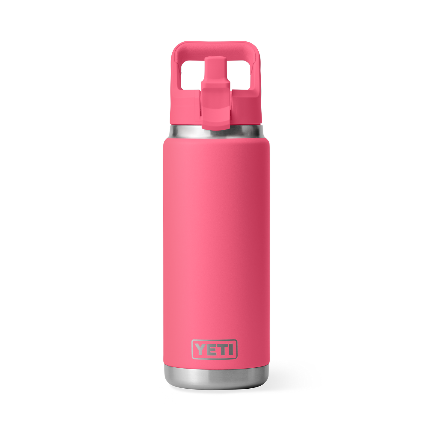 Yeti Rambler 18 oz Straw Bottle Tropical Pink