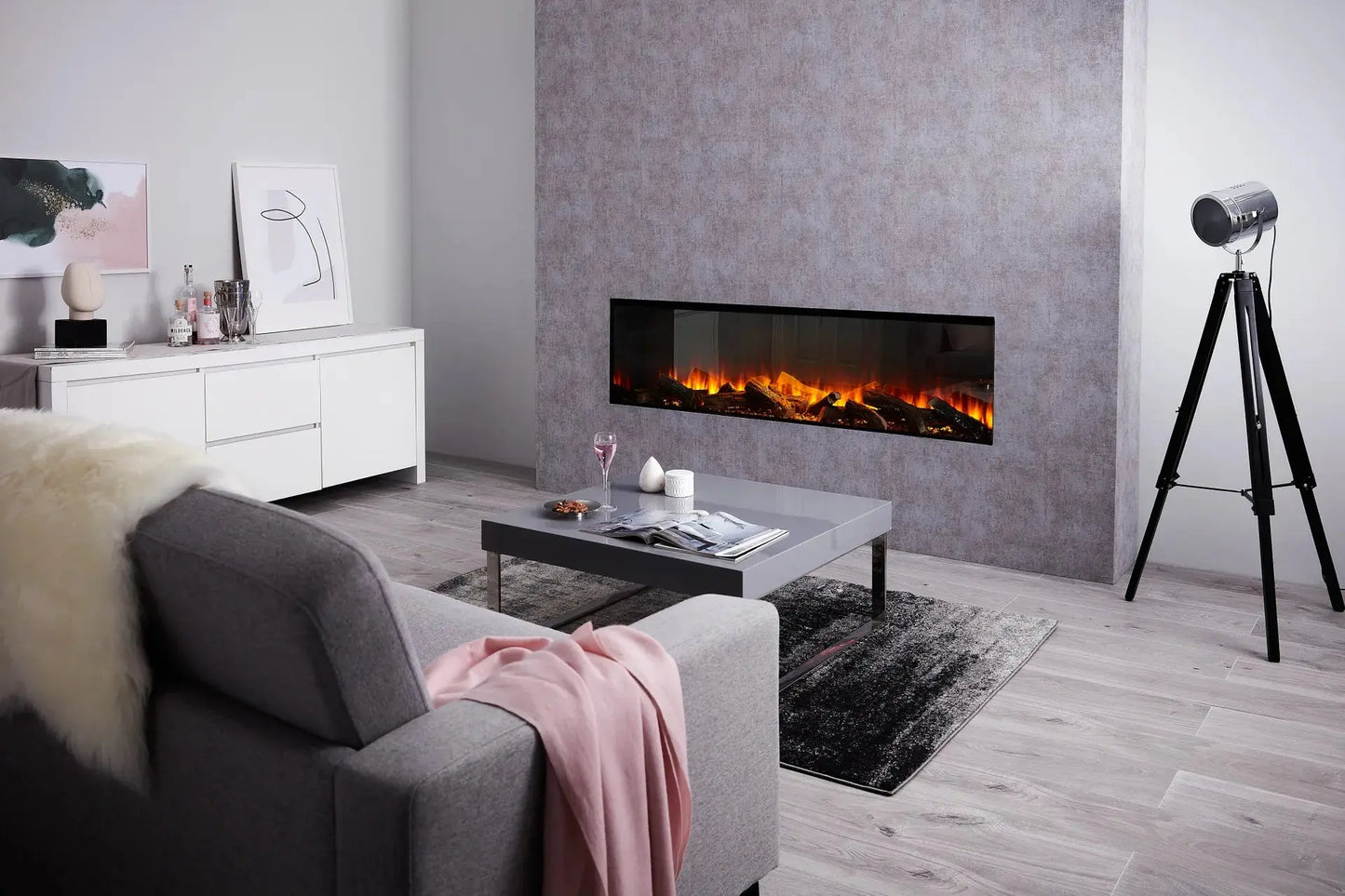 British Fires New Forest 1600 with Deluxe Real Logs