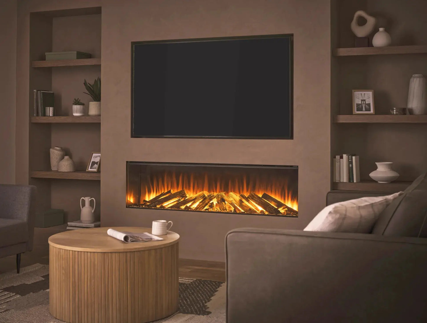British Fires New Forest 1600 with Deluxe Real Logs