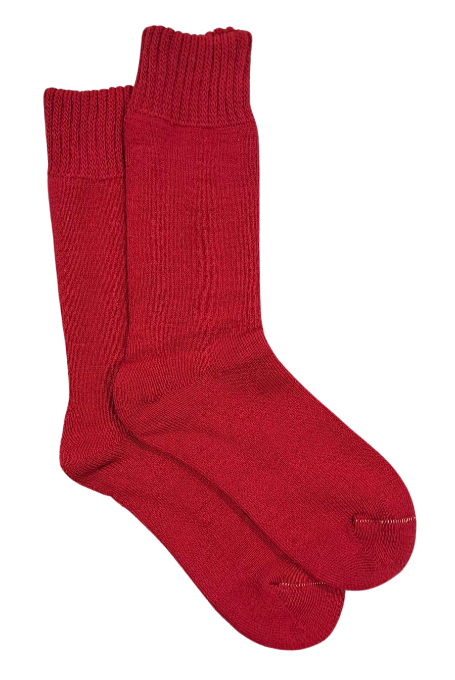 Bamboo Extra Thick Sock M4-6 W6-8 Fire Red